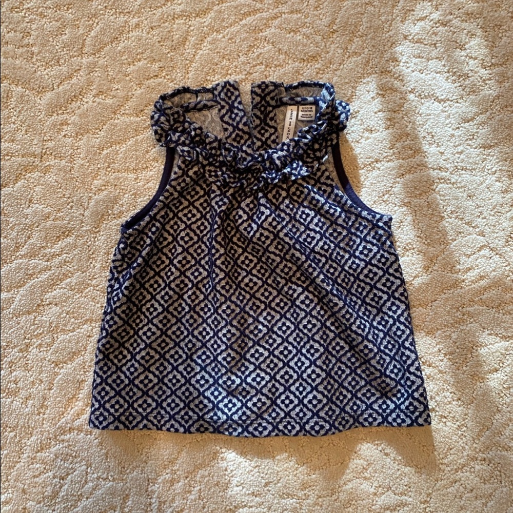 Janie and Jack Beautiful Sleeveless Top